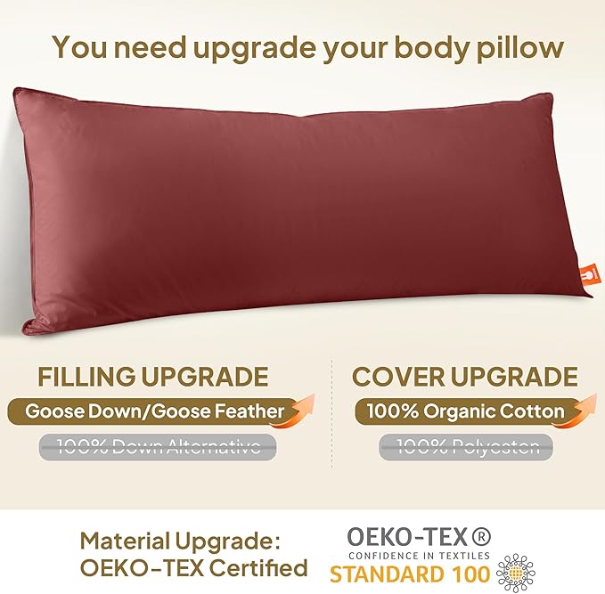 Cooling Body Pillow - Full
