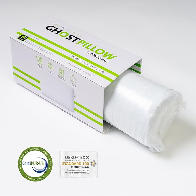 Memory Foam Cooling Bed Pillow - Standard