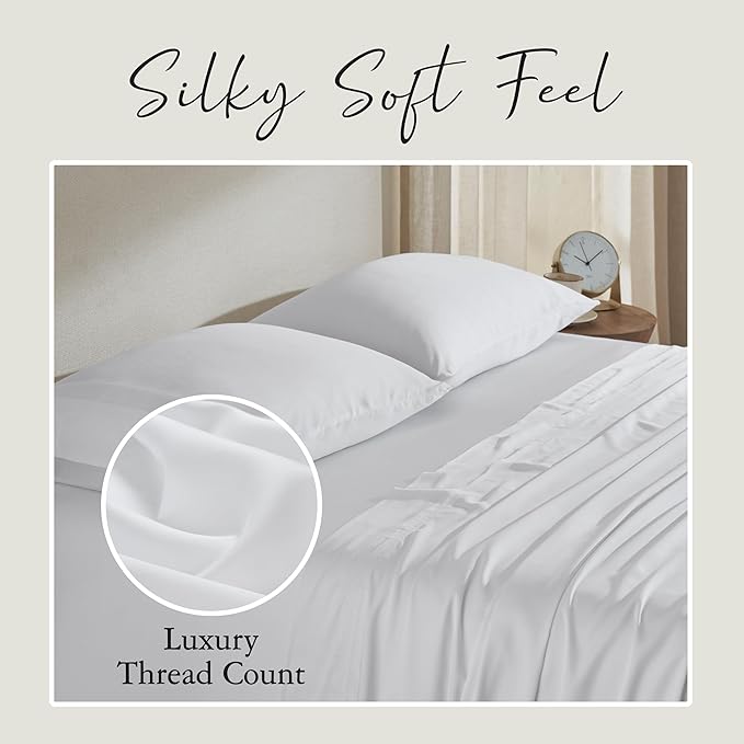 Bamboo Cooling Pillowcase Set - King - 2 Piece