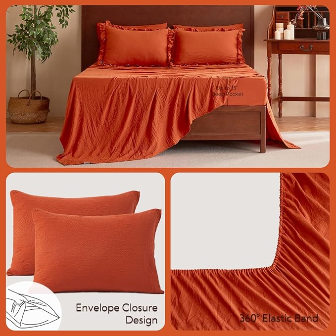 Comforter Set - Queen - 7 Piece