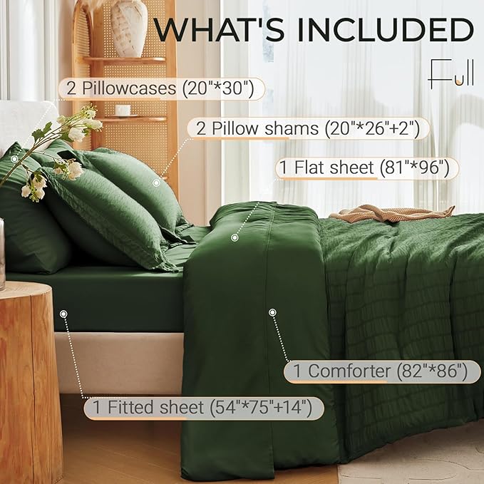 Comforter Set - Full - 7 Piece