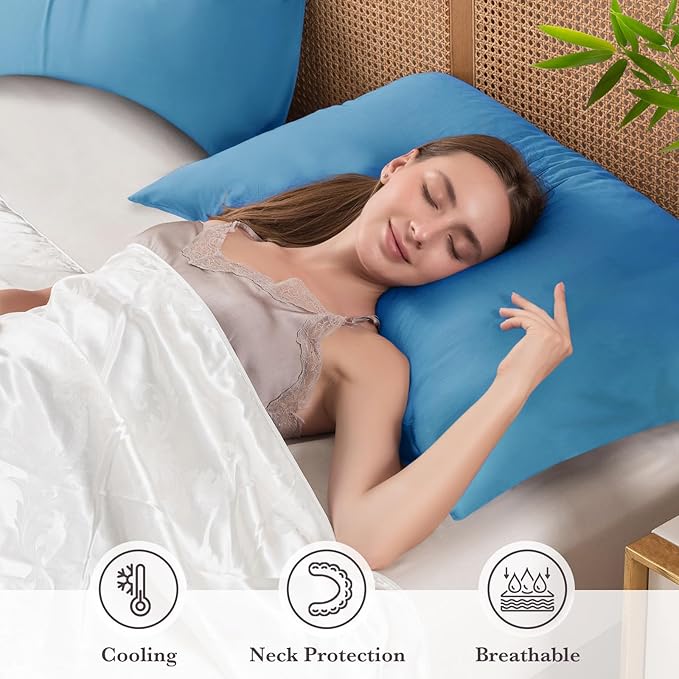 Bamboo Cooling Pillowcase - Queen