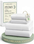 Linen Bed Sheet Set - Full - 15 in Deep Pocket - 4 Piece