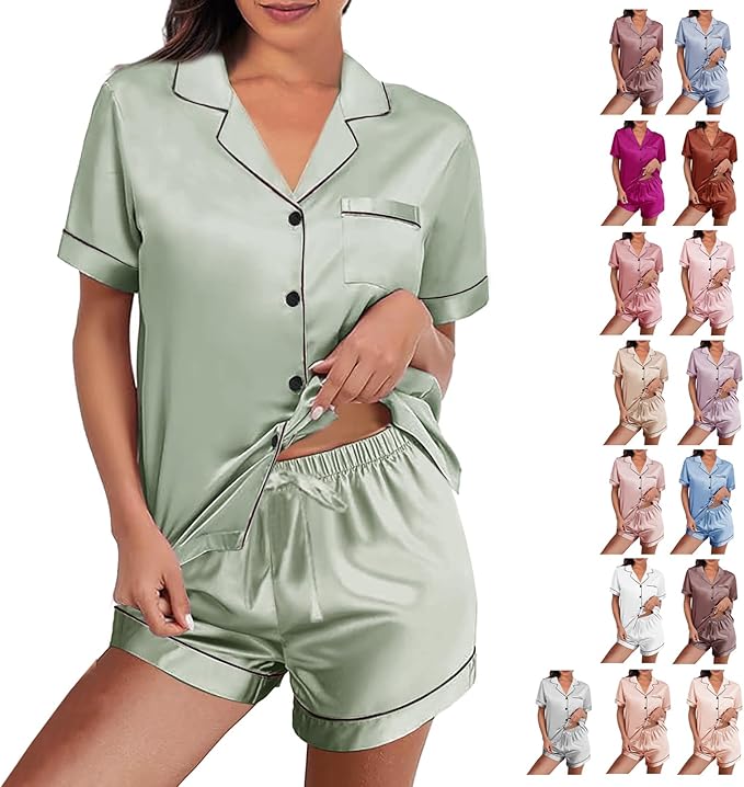 Satin Pajama Set