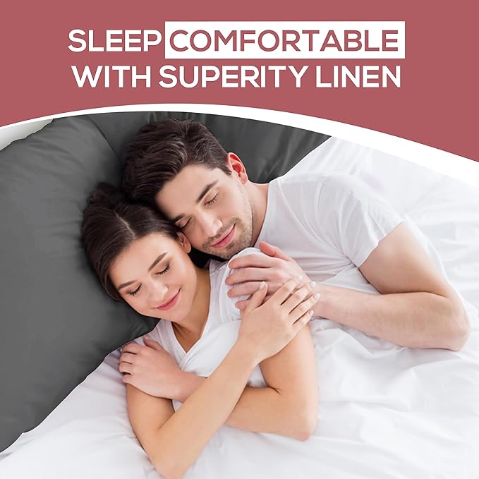 Linen Pillowcase Set - Standard - 2 Pack