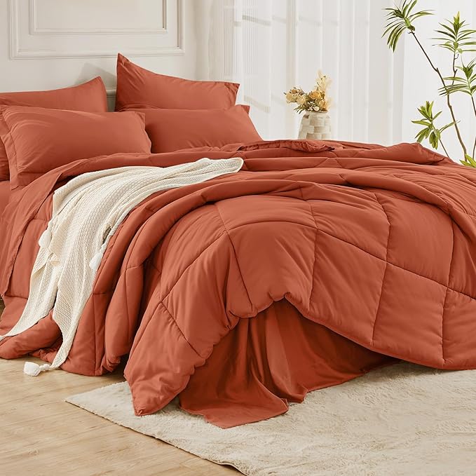 Down Alternative Comforter Set - Queen - 7 Piece