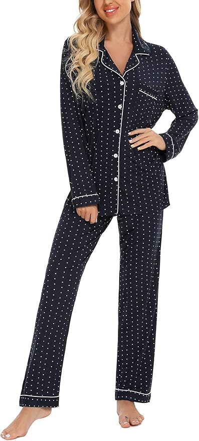 Women's Pants Pajama Set - Long Sleeve - 2 Piece