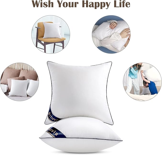 100% Cotton Pillow Insert - 2 Piece