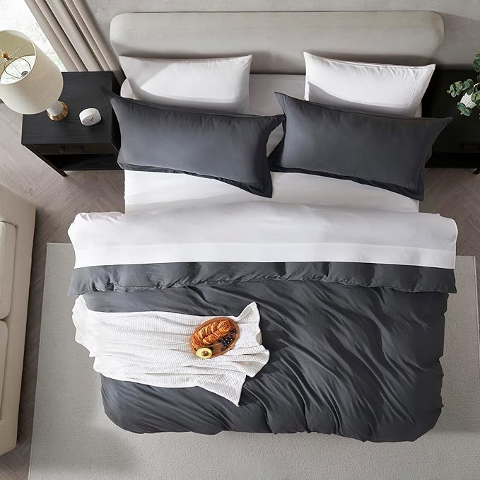 Duvet Cover Set - King - 104 x 90 in - 3 Piece