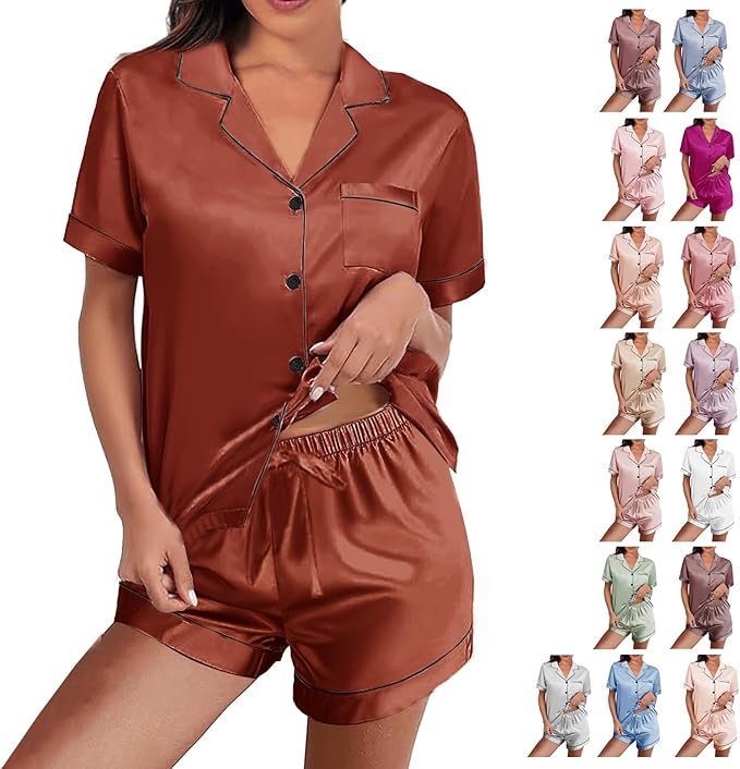 Satin Pajama Set