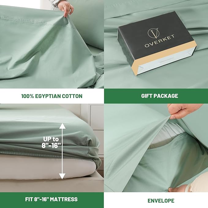 Bed Sheet Set - King - 4 Piece