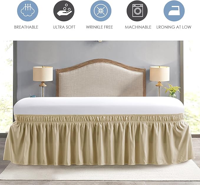 Bed Skirt - Queen - 18 in Drop
