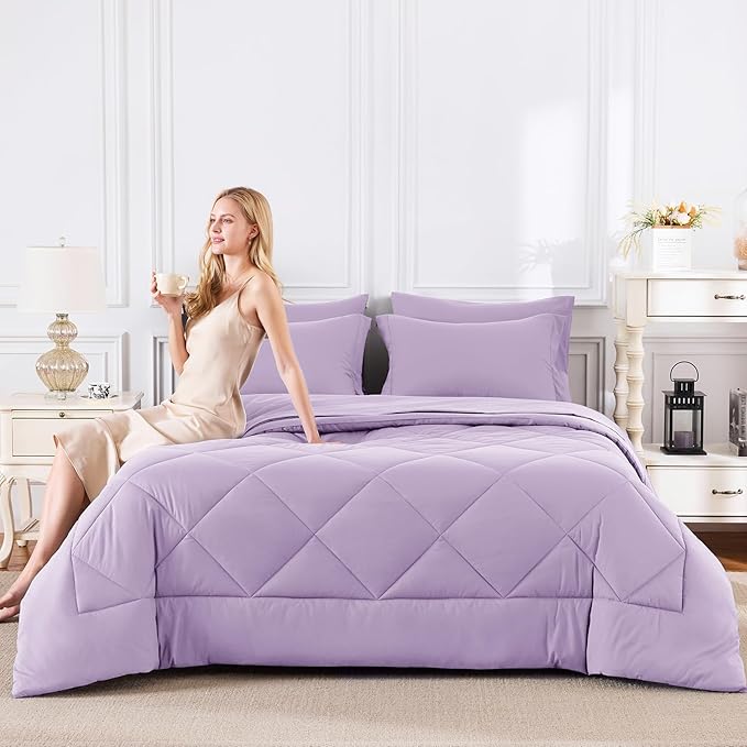 Down Alternative Comforter Set - King - 7 Piece
