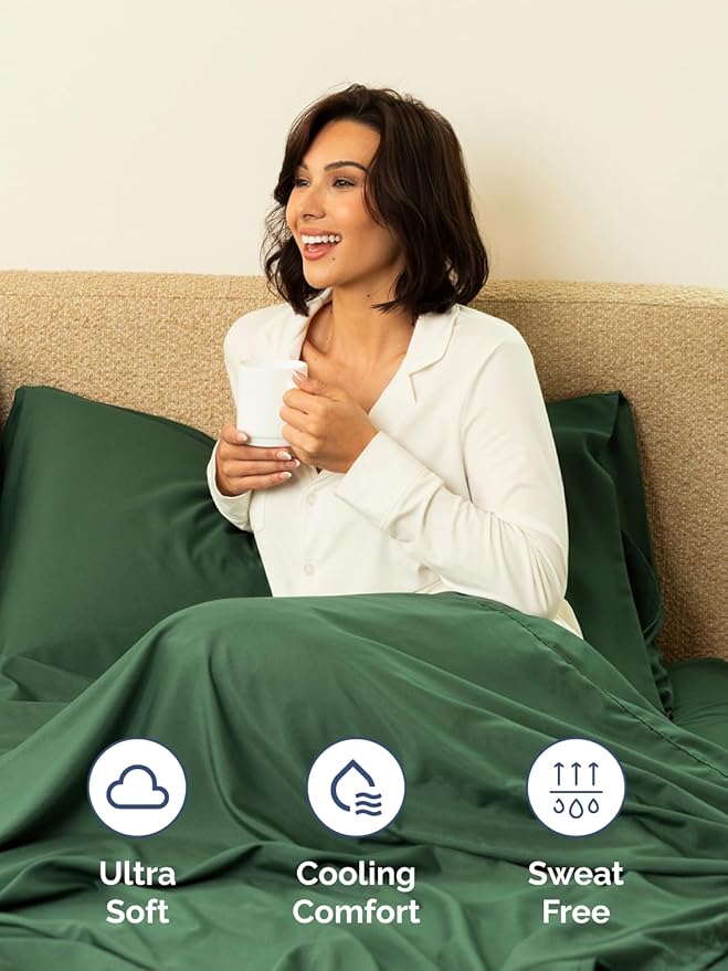 Cooling Bed Sheet Set - Twin XL - 4 Piece