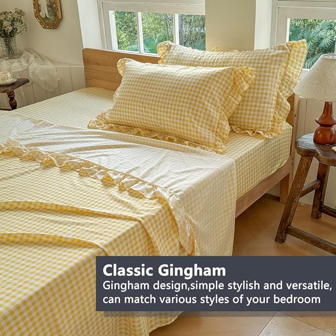 Microfiber Bed Sheet Set - King - 4 Piece