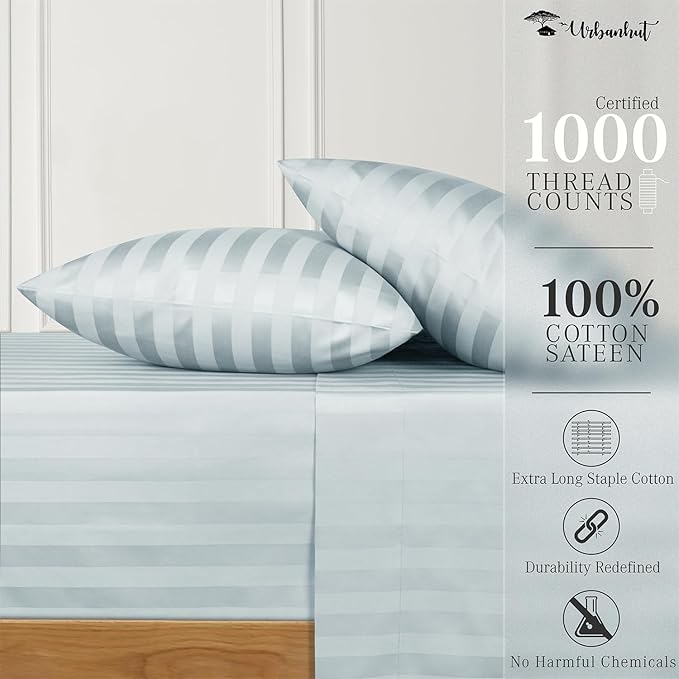 Bed Sheet Set - King - 16 in Deep Pocket - 4 Piece