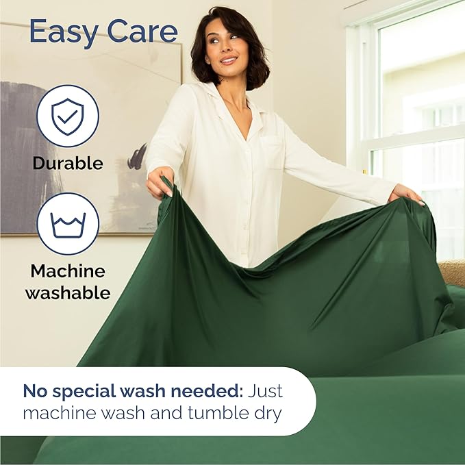 Cooling Bed Sheet Set - Queen - 4 Piece