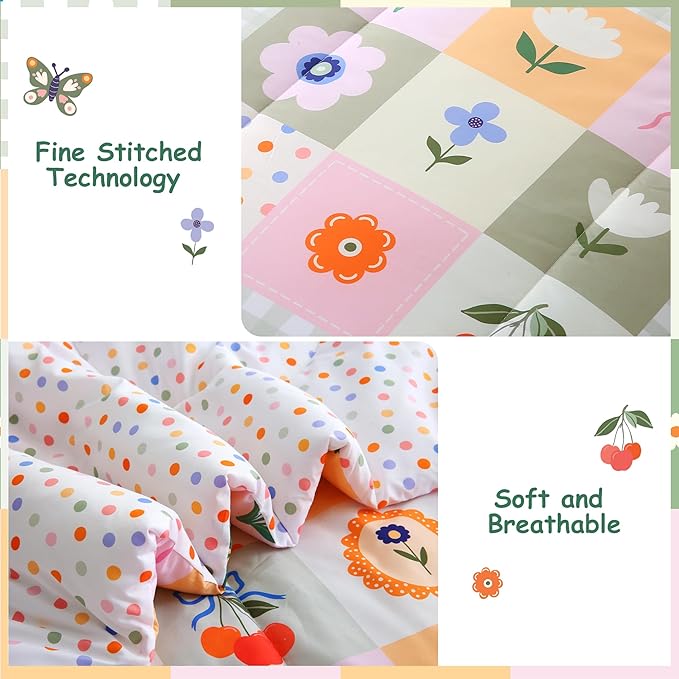 Microfiber Comforter Set - Twin - 6 Piece