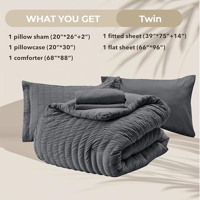 Comforter Set - Twin - 5 Piece