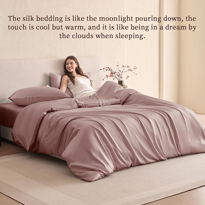Mulberry Silk Duvet Cover - King