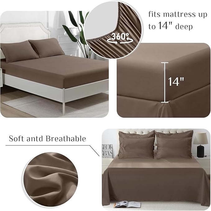 Down Alternative Comforter Set - California King - 7 Piece
