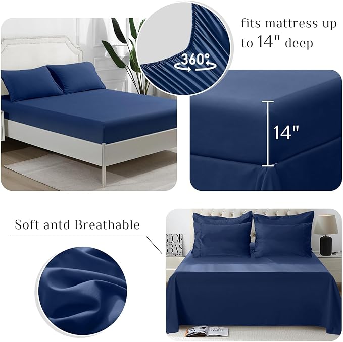 Down Alternative Comforter Set - California King - 7 Piece
