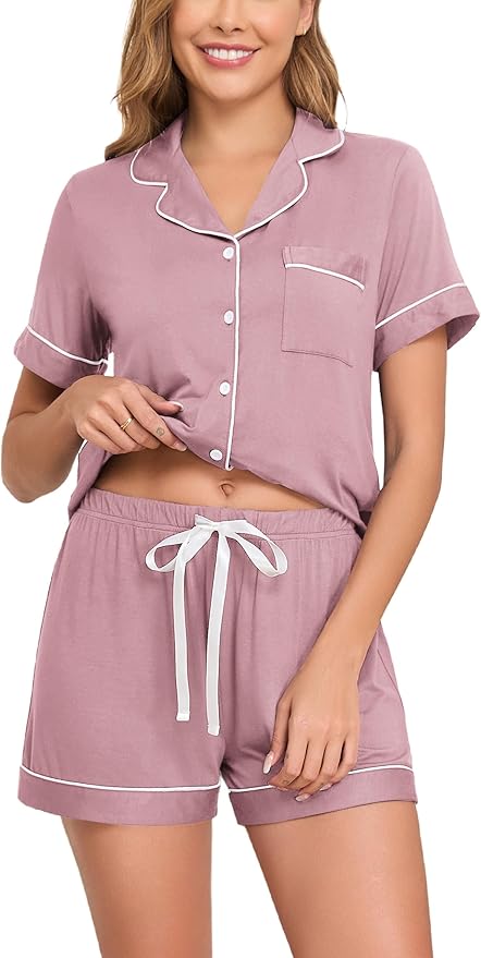 Pajama Set - Short Sleeve - 2 Piece