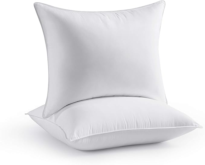 Down Alternative Cooling Bed Pillow - King - 20 x 36 in - 2 Piece