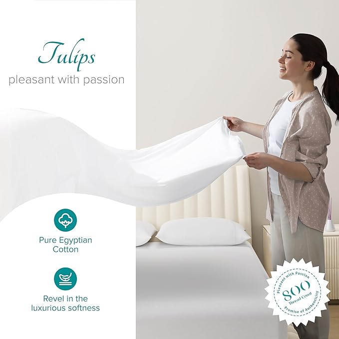 Linen Cooling Bed Sheet Set - Twin - 16 in Deep Pocket - 3 Piece