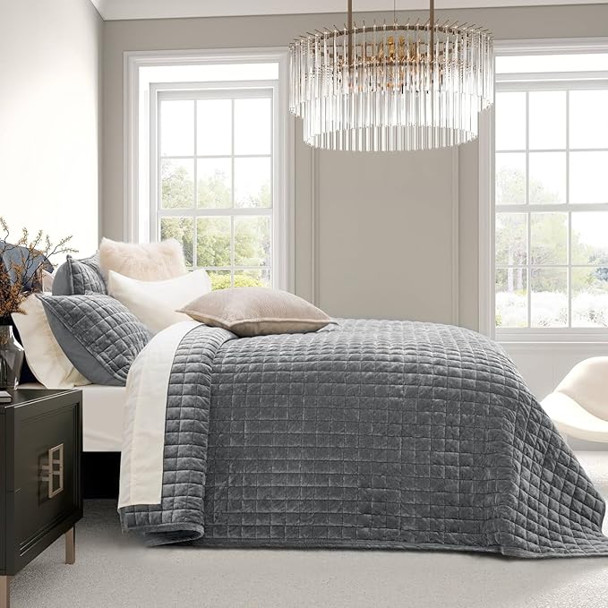 Velvet Quilt Set - King