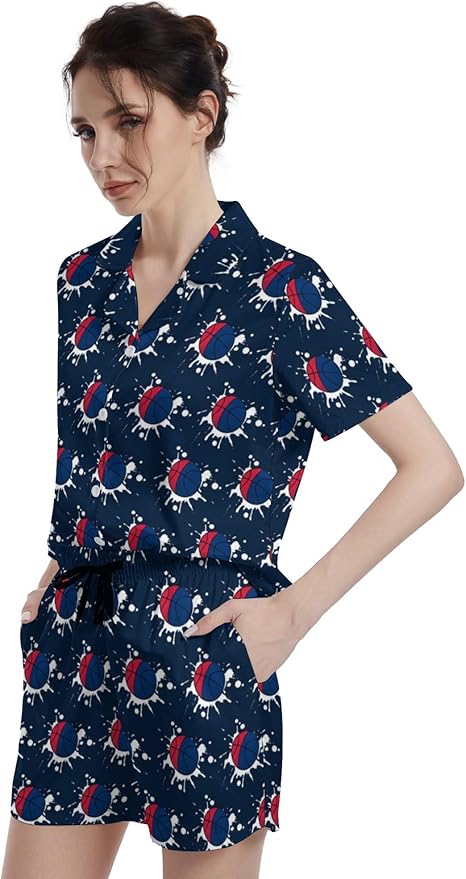 Women's Pajama Set - Short Sleeve - 2 Piece