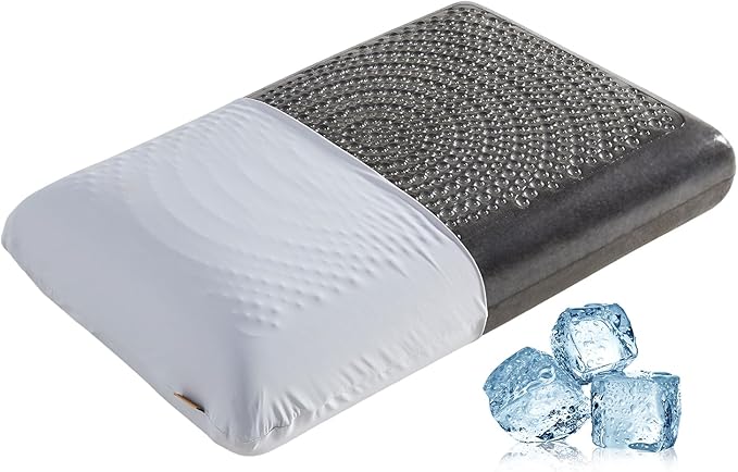 Memory Foam Cooling Bed Pillow - Standard