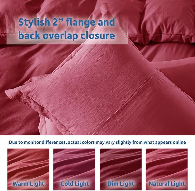 Duvet Cover Set - Queen - 90 x 90 in - 3 Piece
