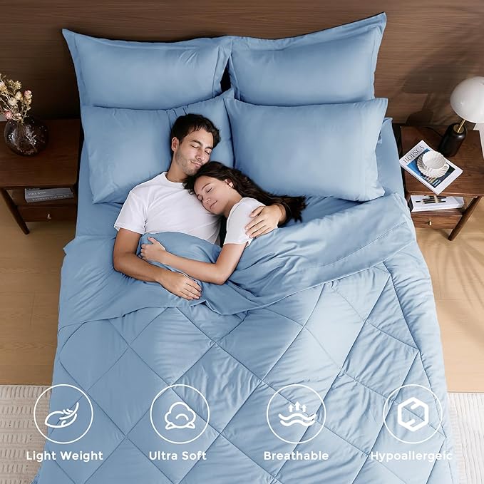 Comforter Set - King - 7 Piece