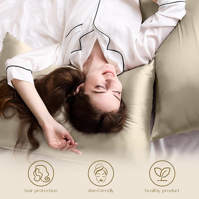 Mulberry Silk Hypoallergenic Pillowcase - King