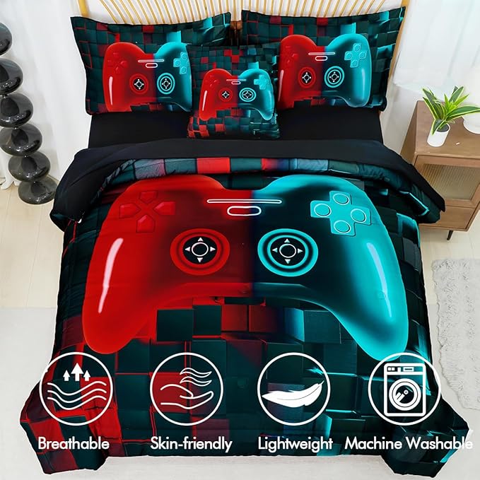 Comforter Set - Twin - 6 Piece