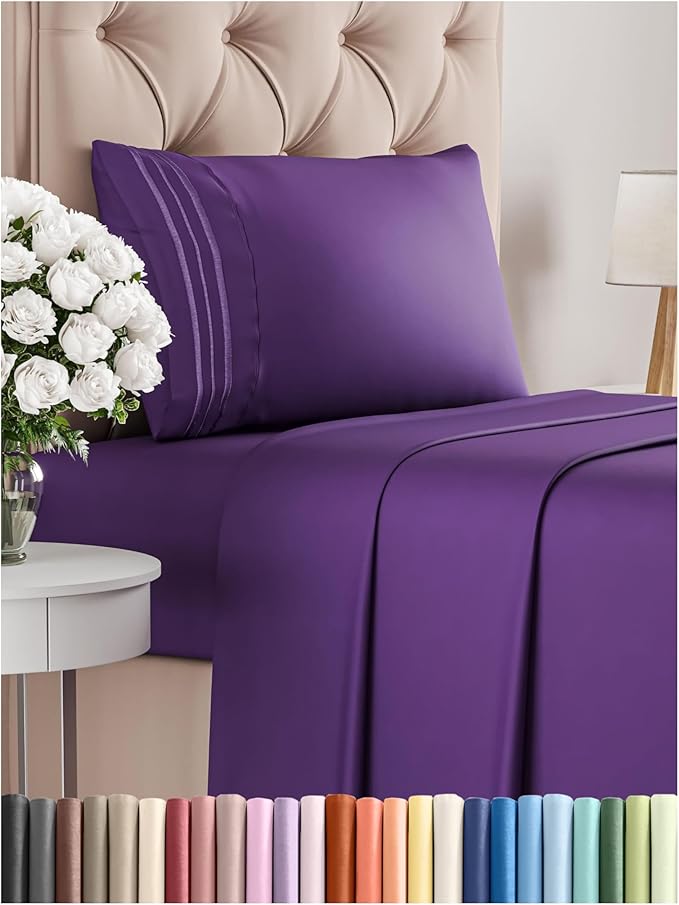 Cooling Bed Sheet Set - Twin - 3 Piece
