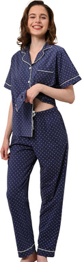 Women's 100% Cotton Pajama Set - 2 Piece
