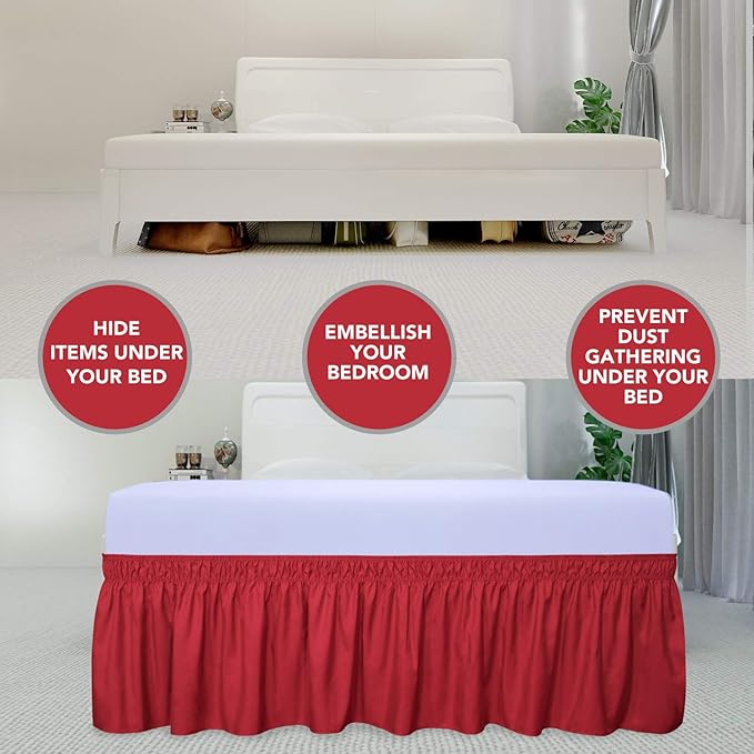 Bed Skirt - King - 18 in Drop