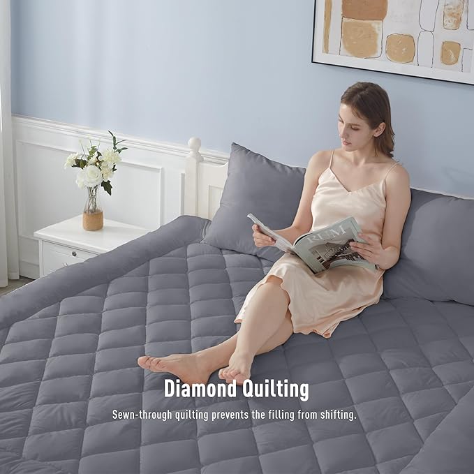 Down Alternative Mattress Pad - Queen - 22 in Deep Pocket