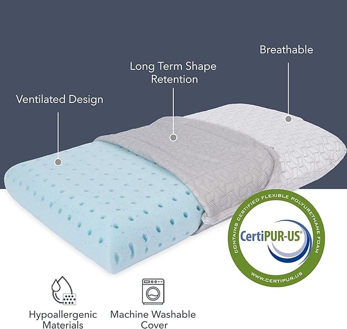 Memory Foam Bed Pillow