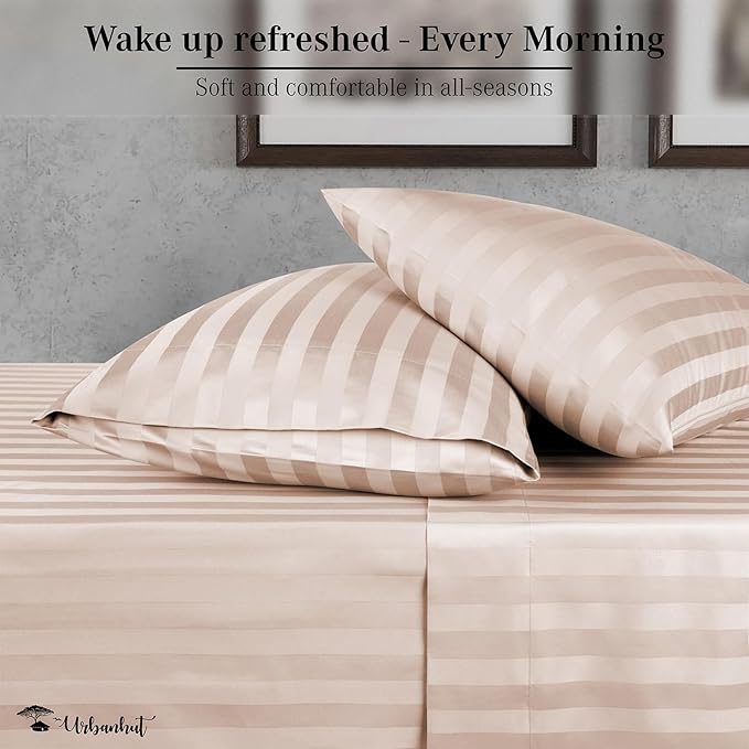 Bed Sheet Set - Twin - 16 in Deep Pocket - 4 Piece