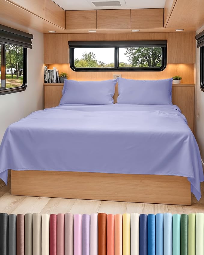 Cooling Bed Sheet Set - Queen - 4 Piece