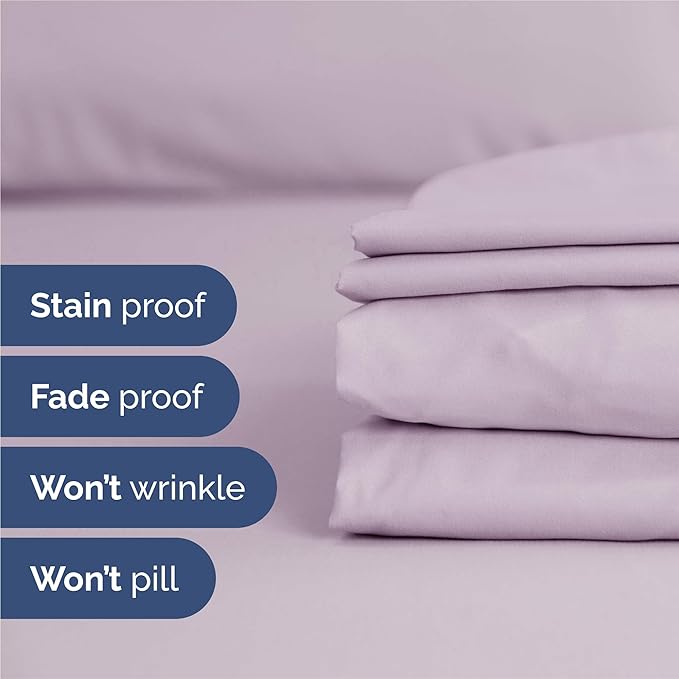 Cooling Bed Sheet Set - Split King - 16 in Deep Pocket - 7 Piece