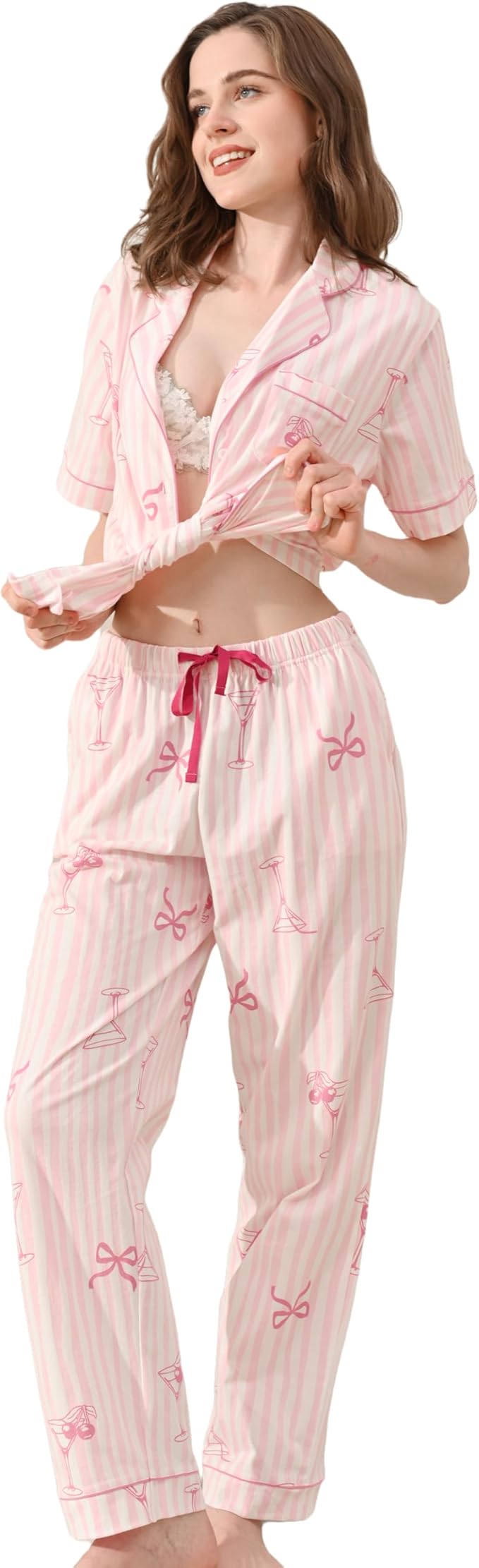Women's 100% Cotton Pajama Set - 2 Piece