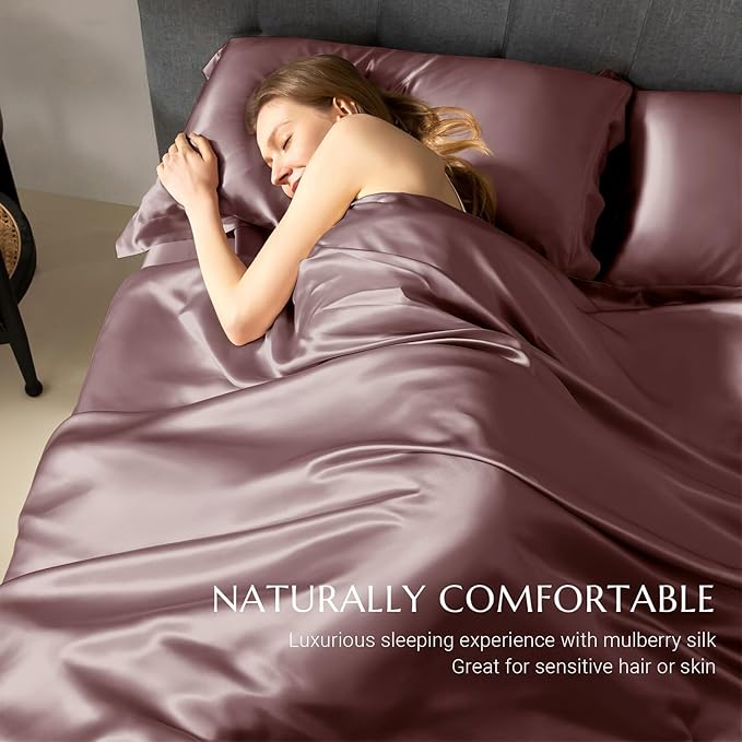 Mulberry Silk Duvet Cover - King