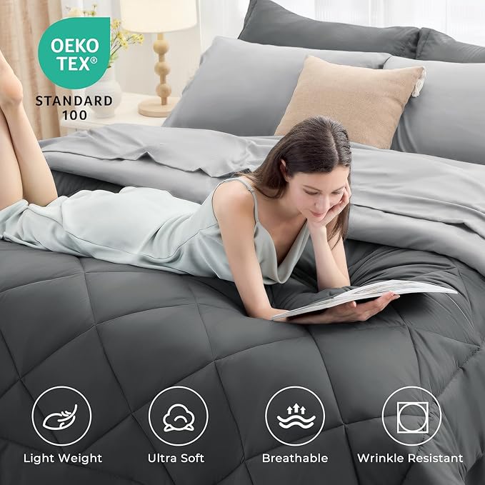 Comforter Set - King - 7 Piece