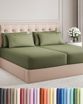 Cooling Bed Sheet Set - Split King - 7 Piece