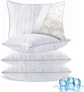 Memory Foam Cooling Bed Pillow - King - 4 Piece