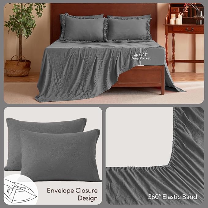 Comforter Set - King - 7 Piece